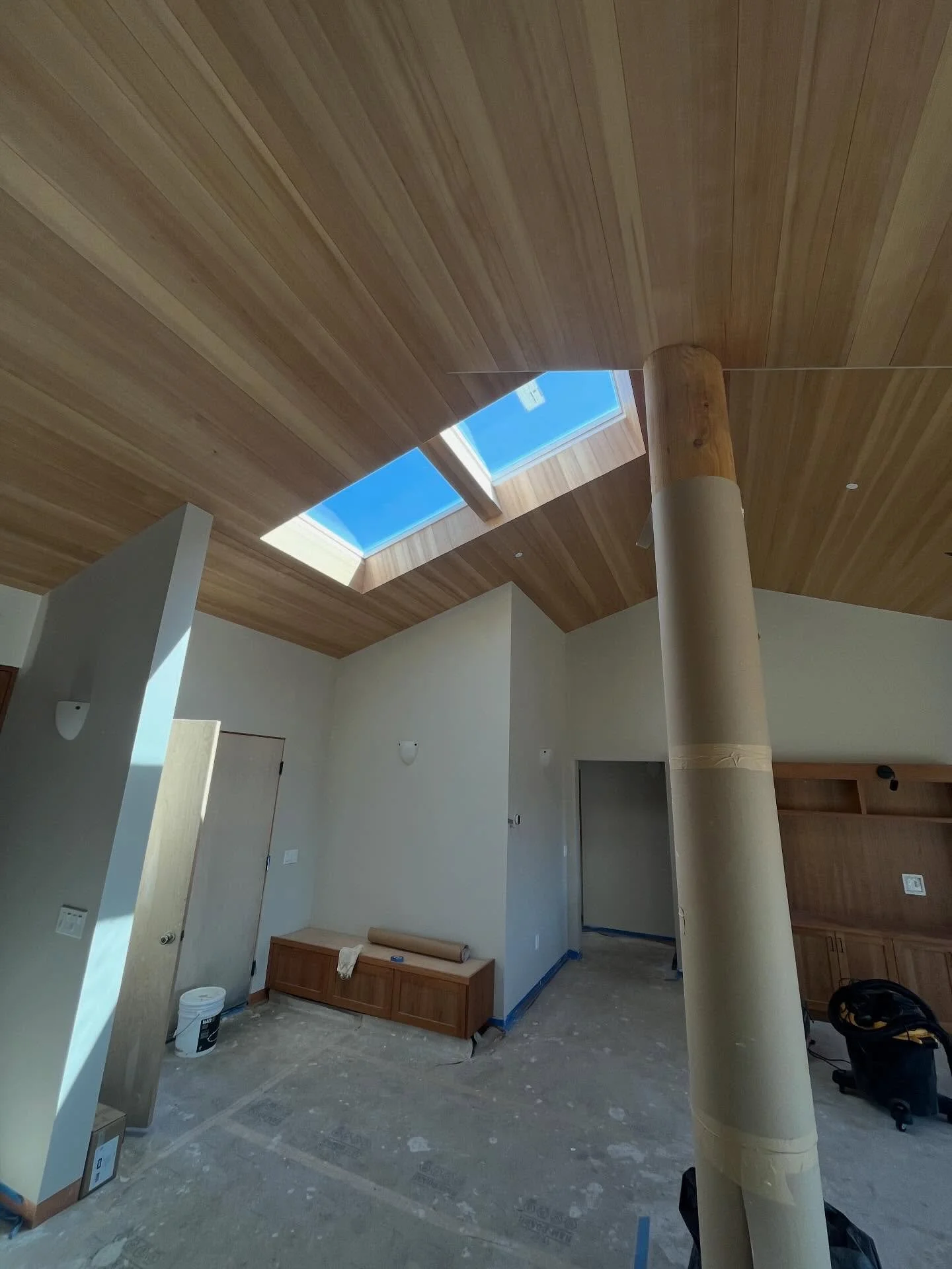 Paneling from a job with Sundstrom Construction