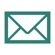 Icon of an envelope, representing email or messaging.