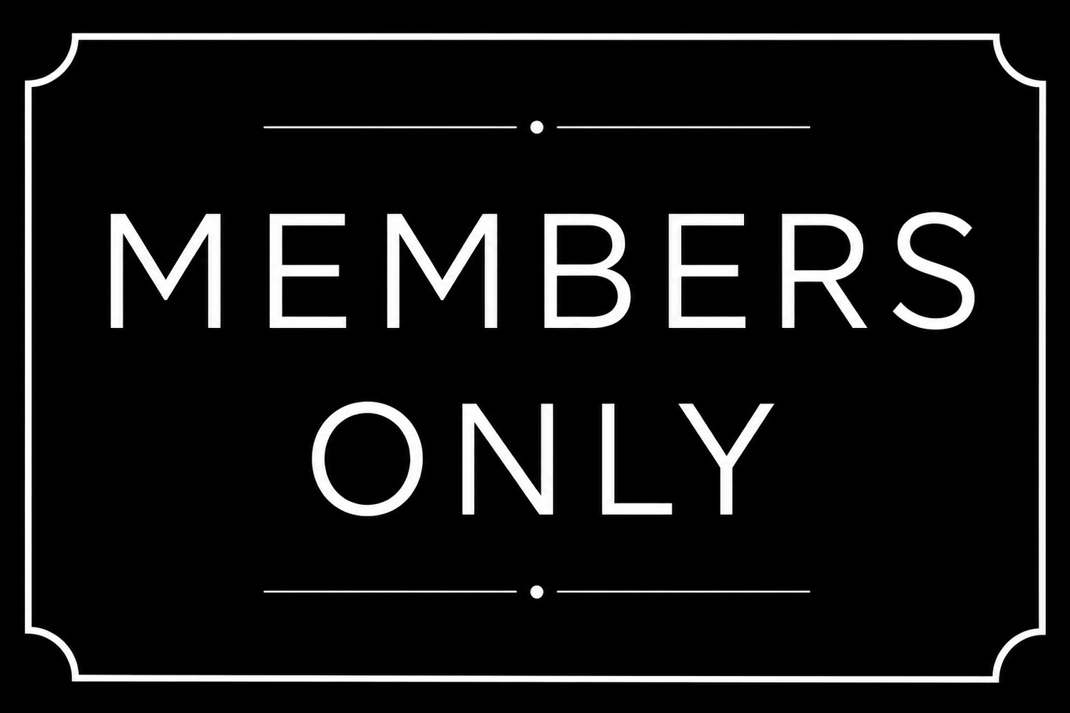 Members Only Speakeasy Comedy