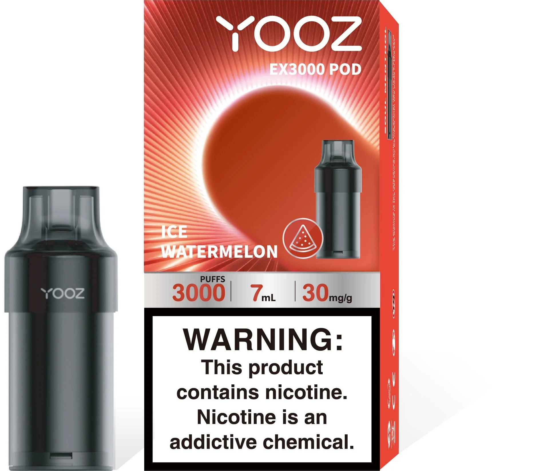 Yooz หัว Z3 Refill : Ice Watermelon