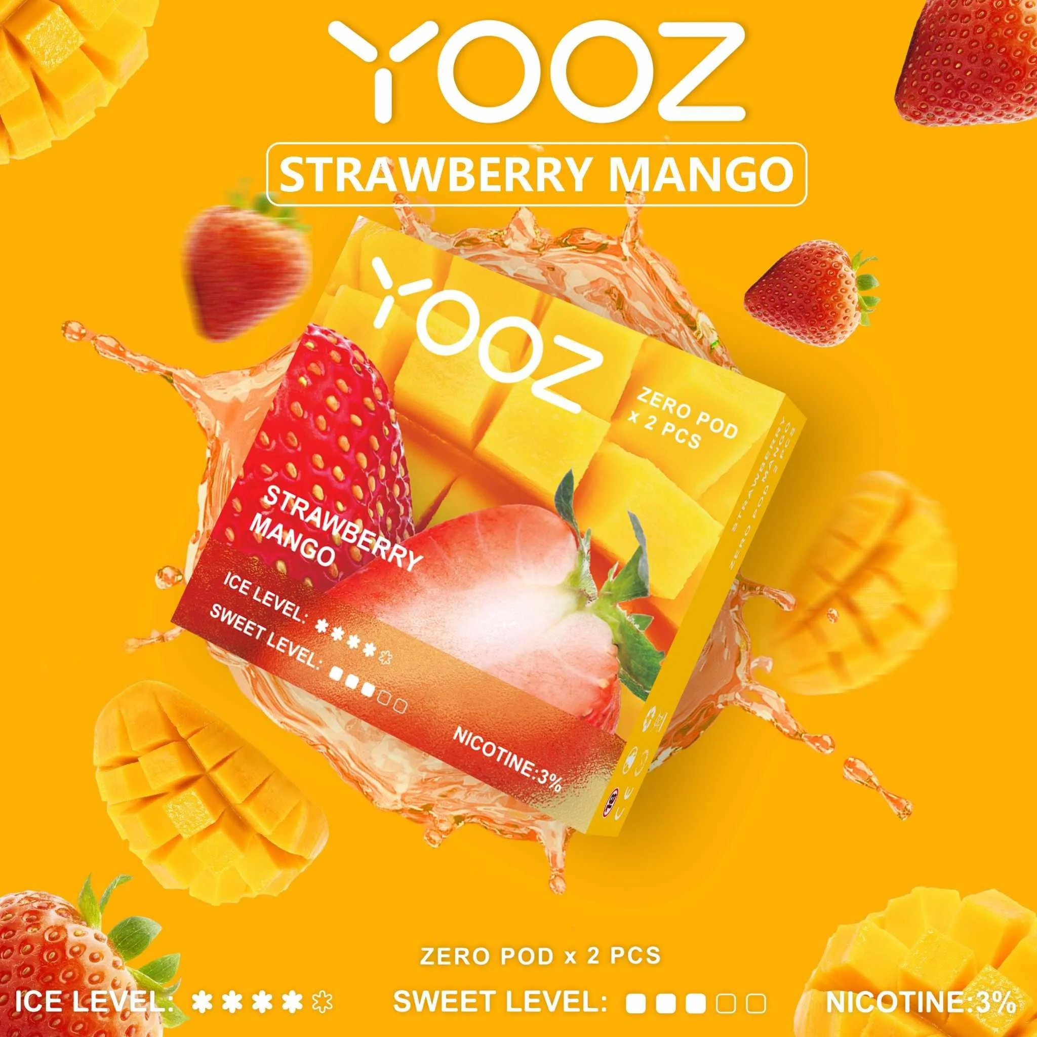 Strawberry Mango สตอเบอร์รมะม่วงี่