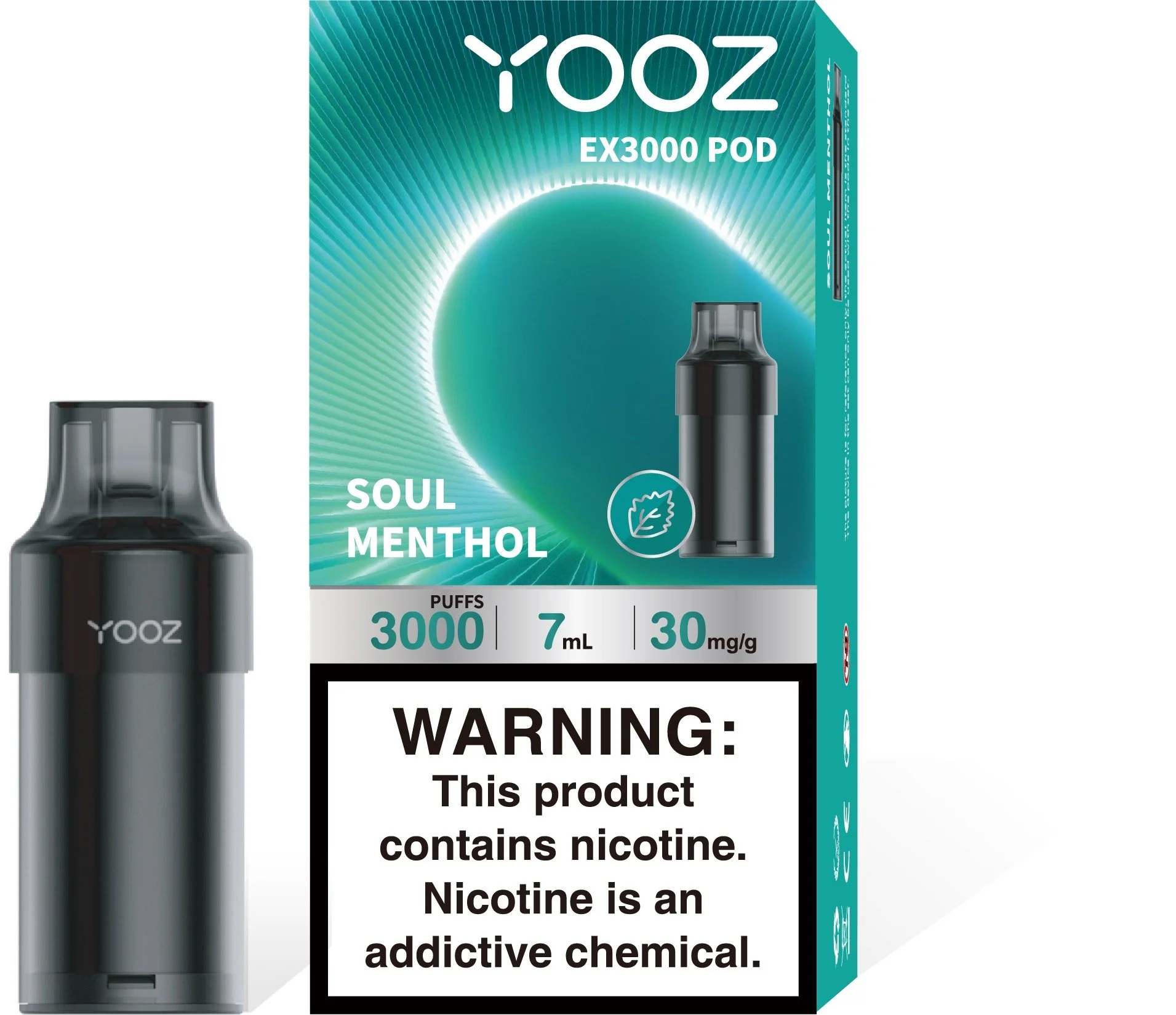 Yooz หัว Z3 Refill : Soul Menthol