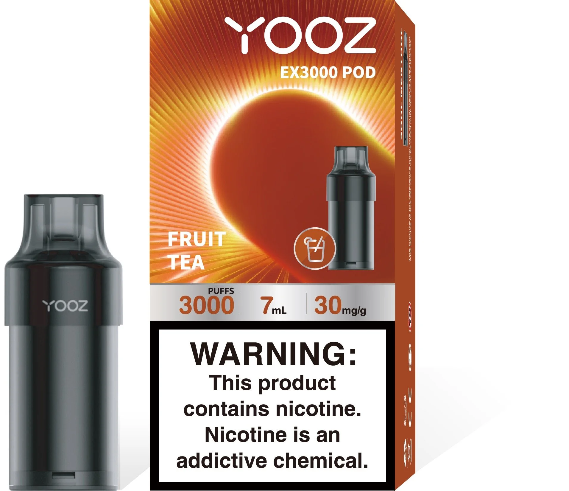 Yooz หัว Z3 Refill : Fruit Tea