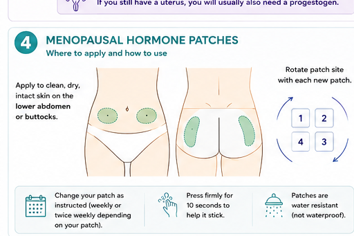 Menopausal Hormone Patches
