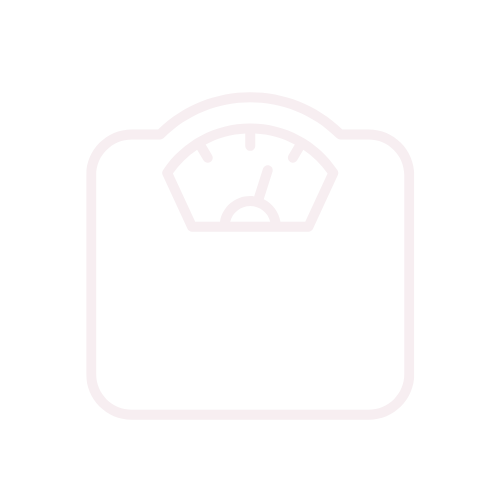 Simple line drawing of a weighing scale or force gauge.