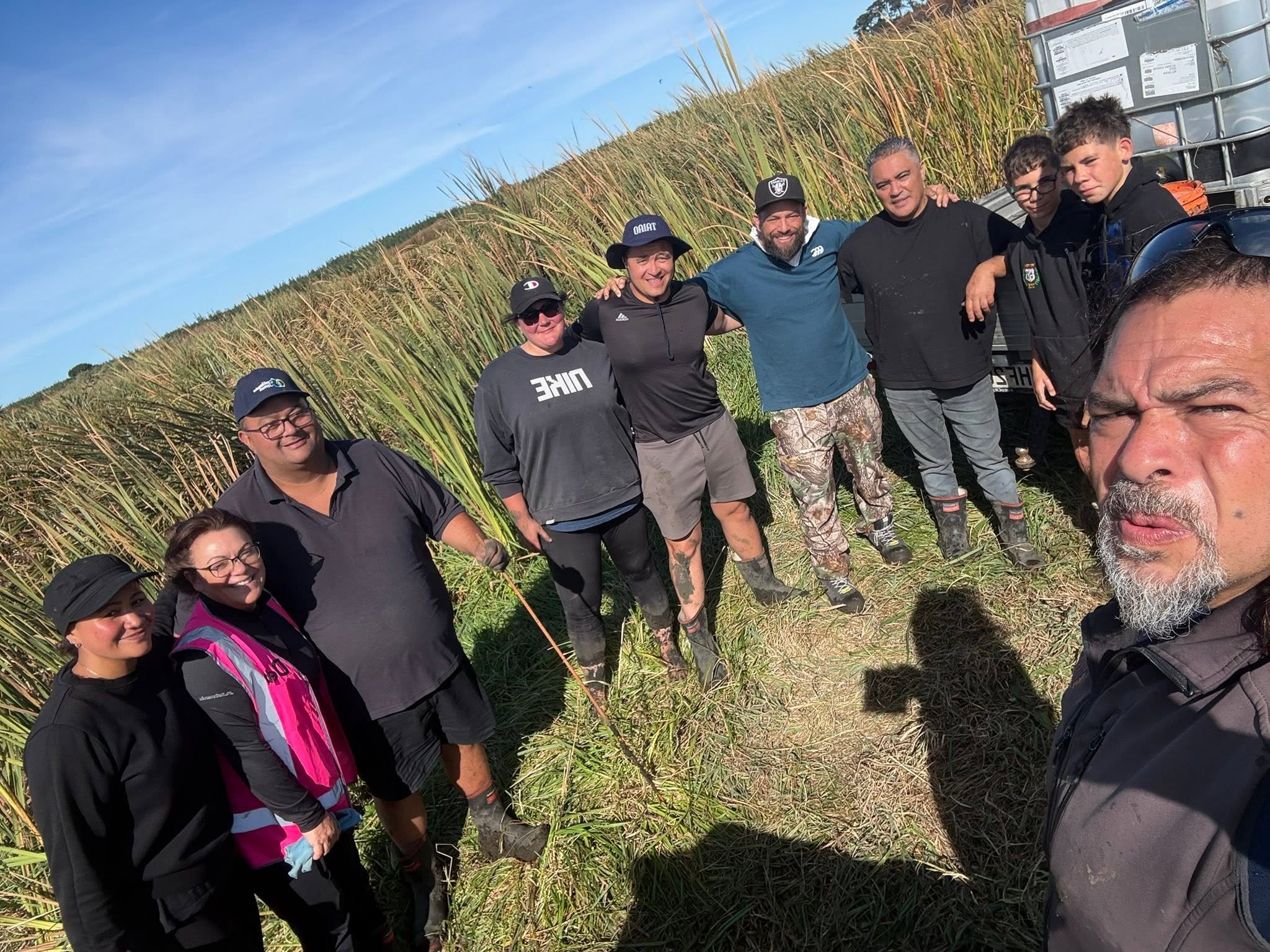 Whānau work collectively to protect Pukepuke Lagoon