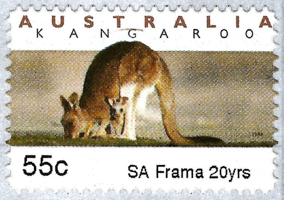 The 2010 SA Frama 20yrs Counter Printed Stamp was printed in 2 versions - lower case & the much rarer upper case version. Both are listed in the Australian Counter Printed Stamp Catalogue &  Handbook by Michael Nash