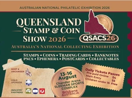 The Australian CPS Stamp Catalogue & Handbook 1991-2016 has been entered into literature section of the Queensland Stamp Show