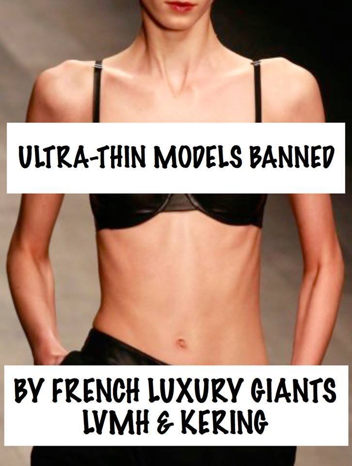 ファッション業界大手2社が痩せすぎモデルの起用禁止に