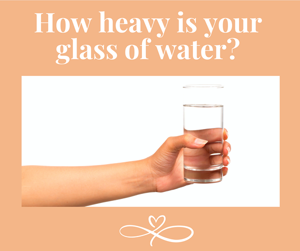 How heavy is your glass of water?