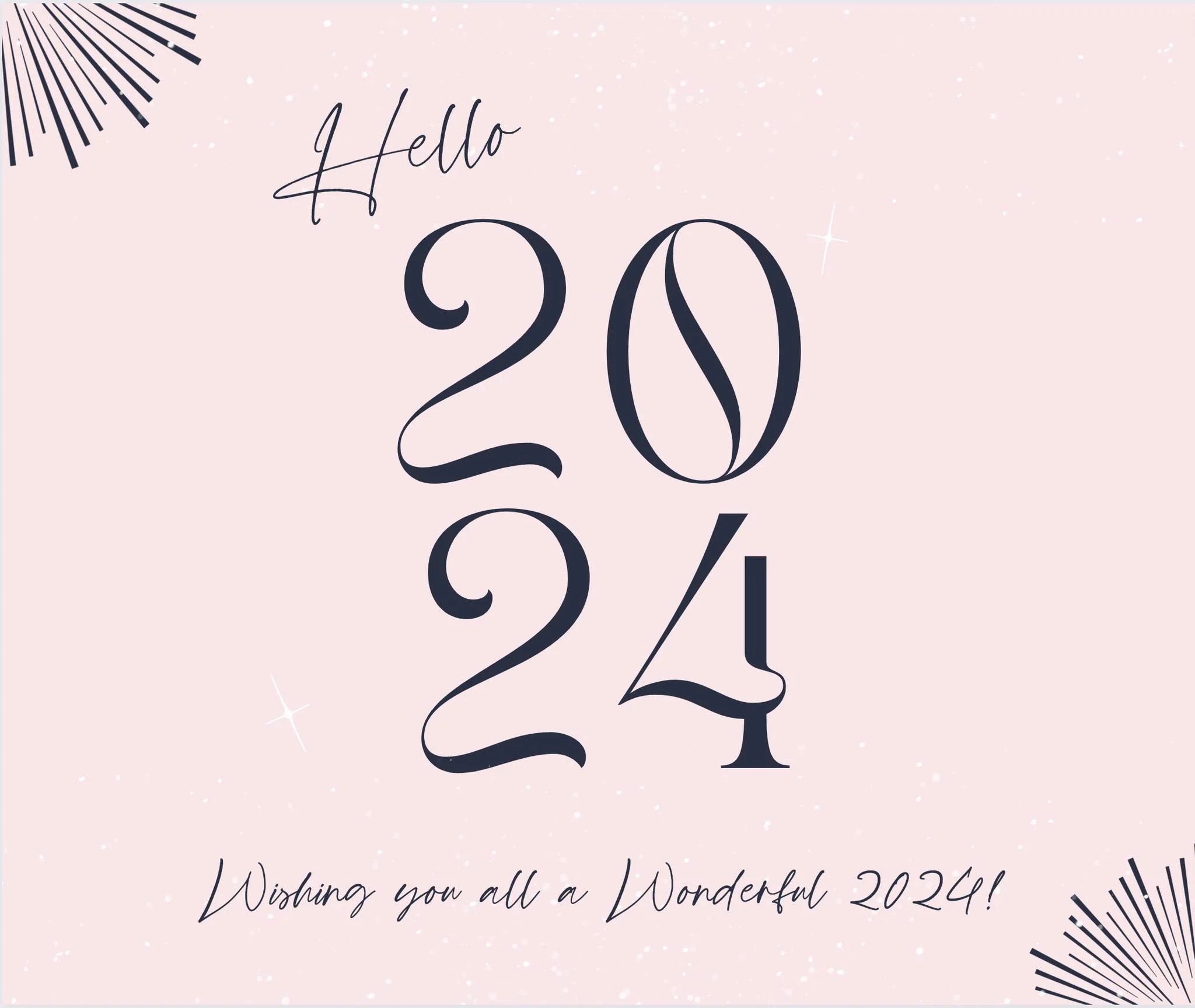 Happy New Year! Wishing you all the health and happiness for a wonderful 2024!