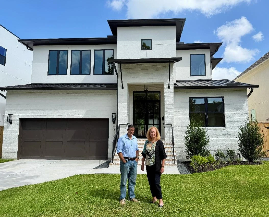 Kathy & Kartik at 5314 Evergreen St.