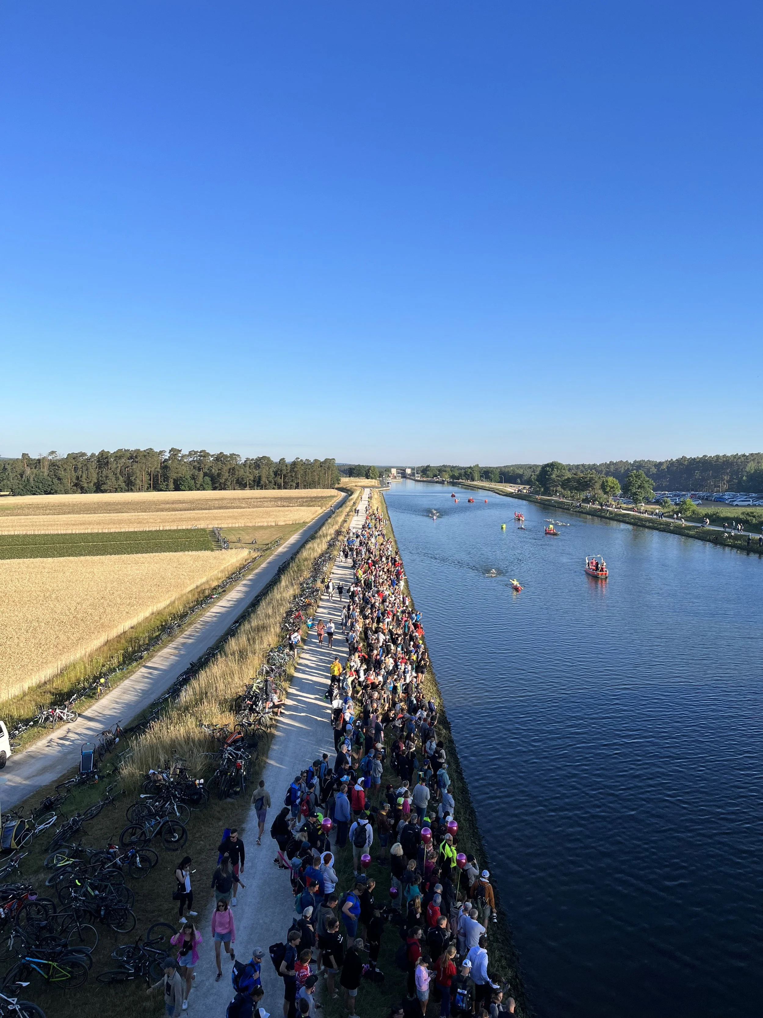 Erster Profi bei der Challenge Roth
