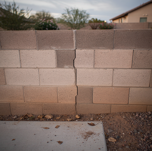 block wall scorpions crossing from neighbor's yard