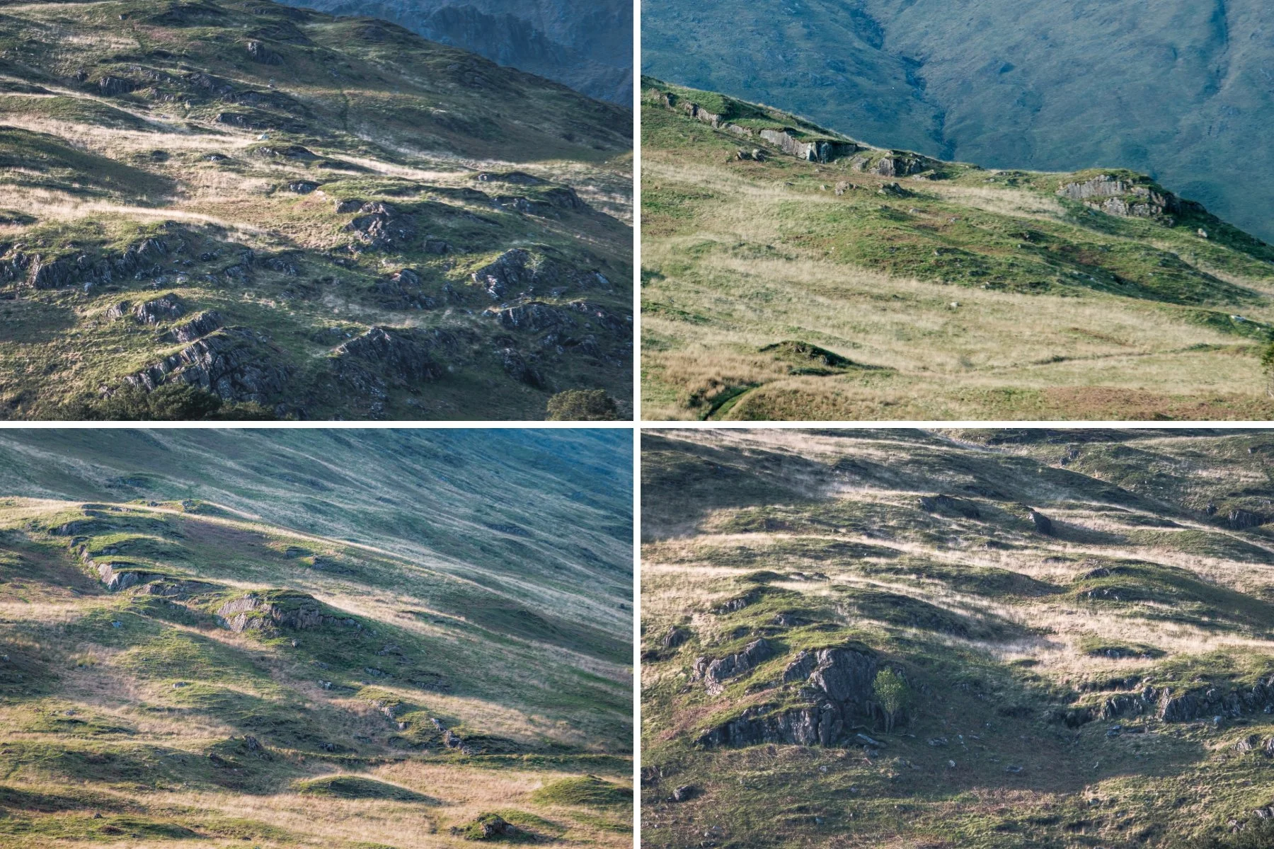 Sunlight on the rocky slopes of a Scottish hillside | Glen Moidart Scotland | Steven Marshall Photography