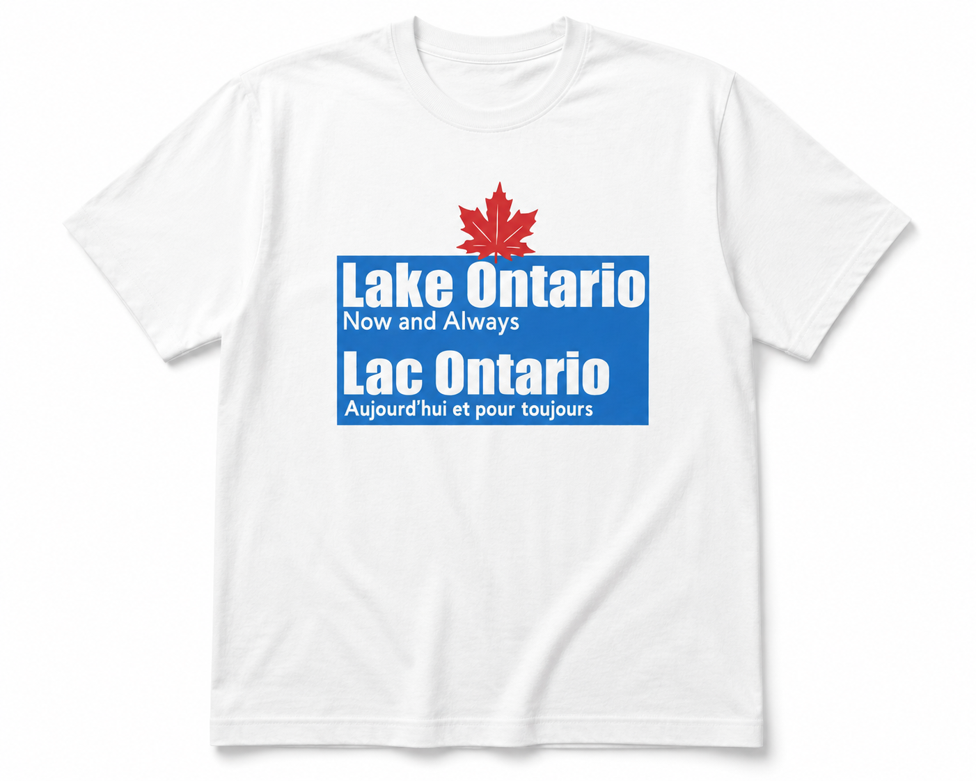Lake Ontario Now and Always T-Shirt | Canada