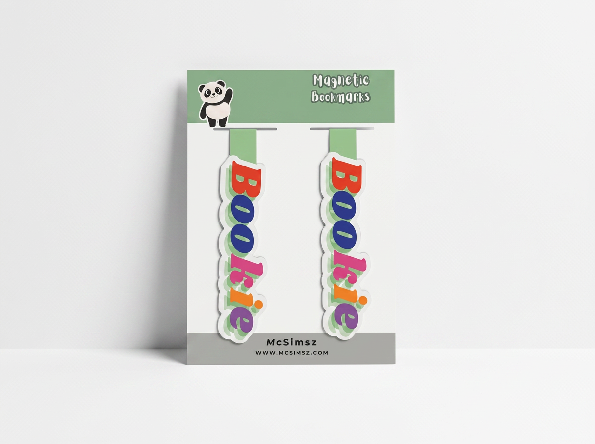 Bookie Magnetic Bookmark Set (2-Pack)