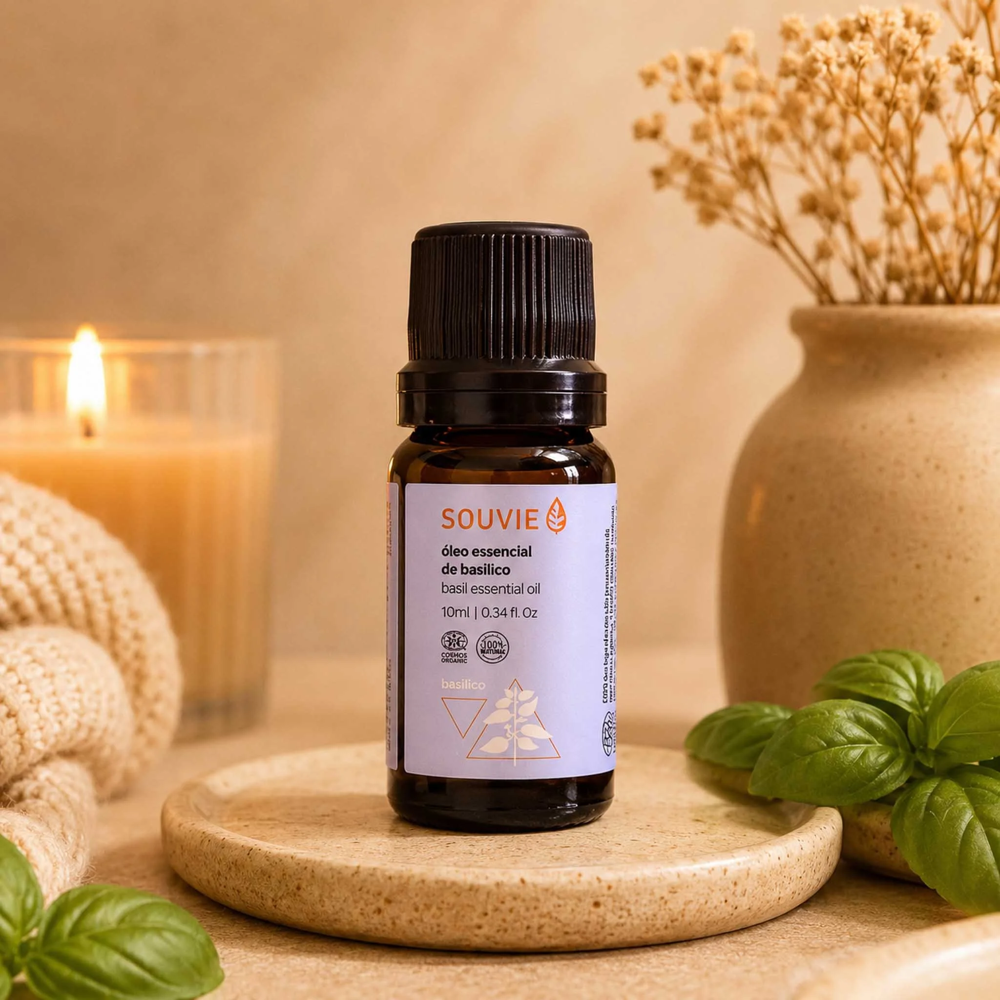 Huile Essentielle de Basilic | 10 ml