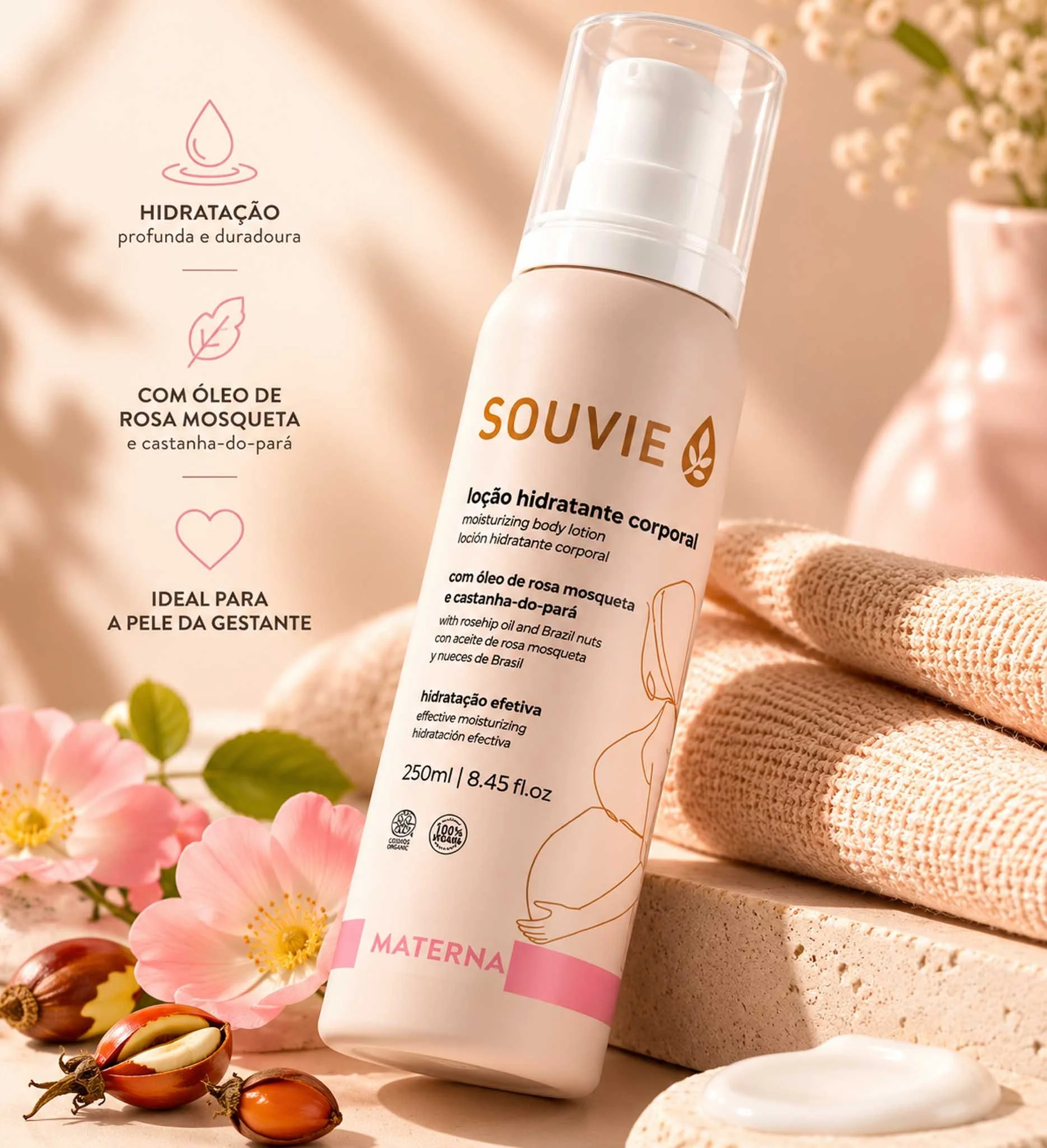 Lotion Hydratante Corps Materna | 250 ml