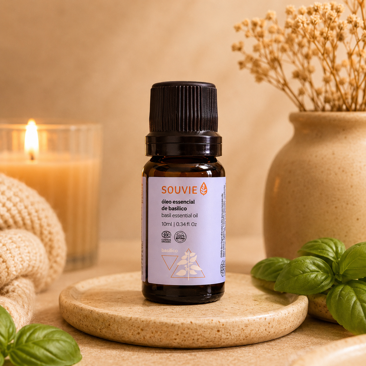 Huile Essentielle de Basilic | 10 ml