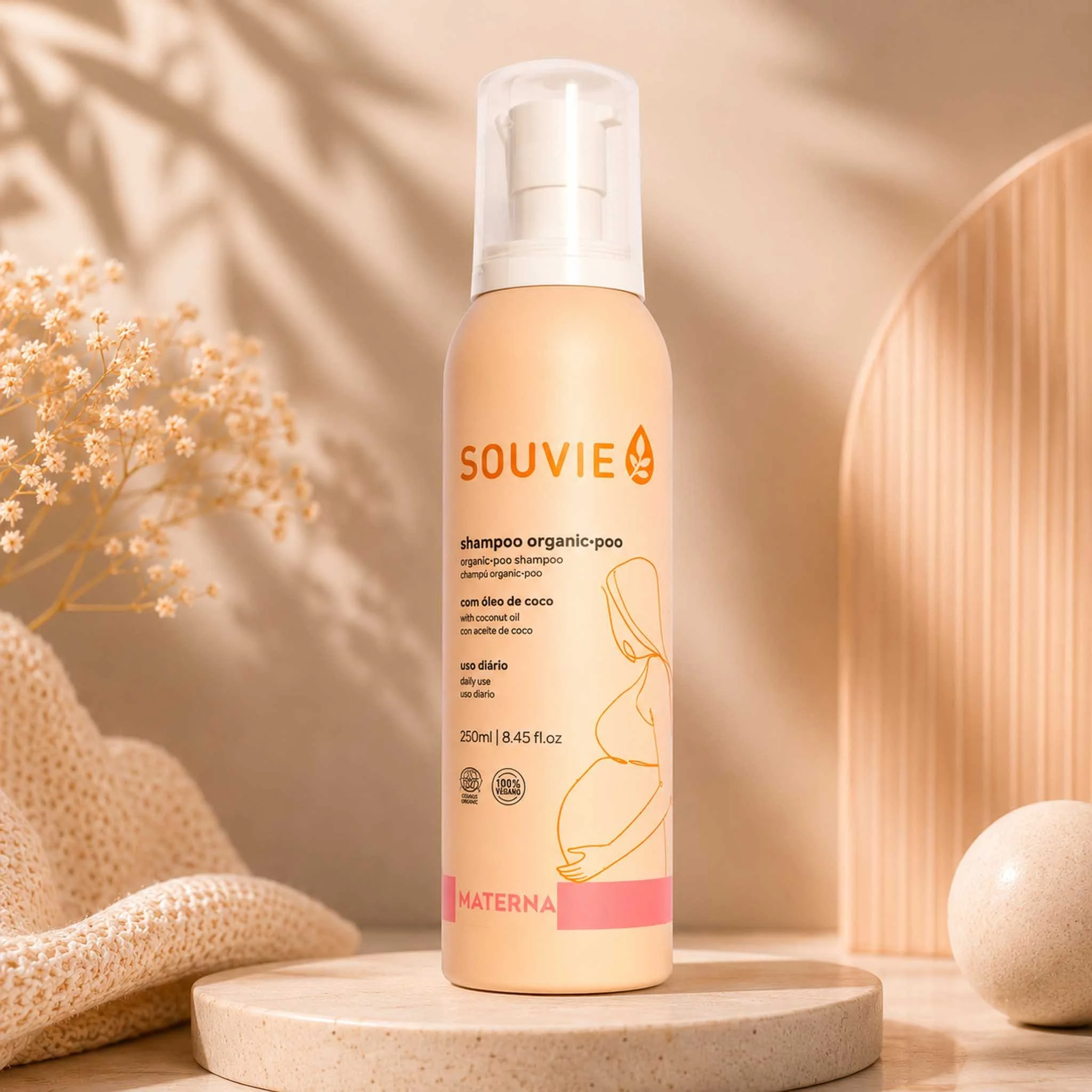Shampooing Organic-Poo Materna | 250 ml