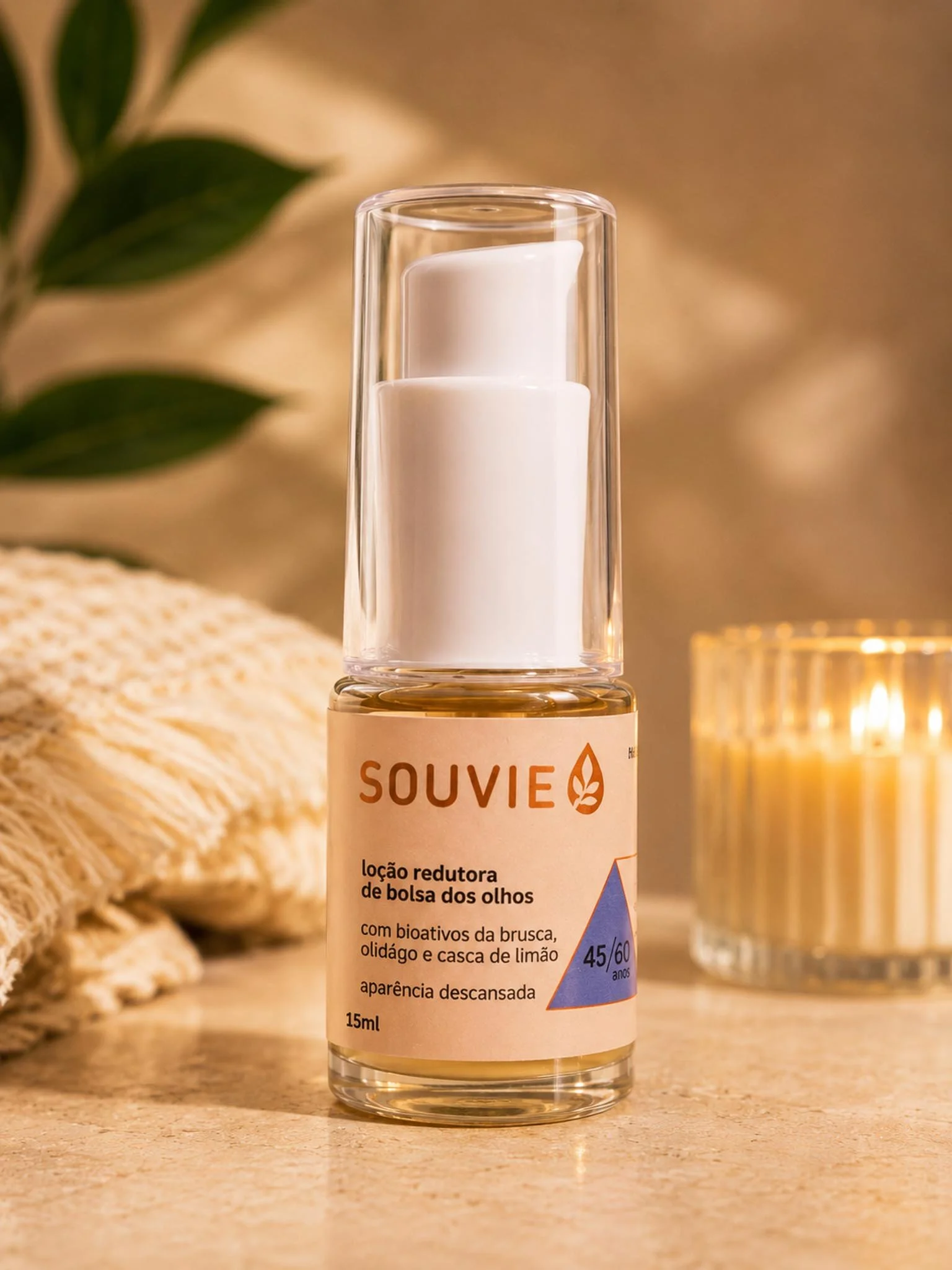 Lotion Réductrice de Poches Pour les Yeux 45+ | 15 ml