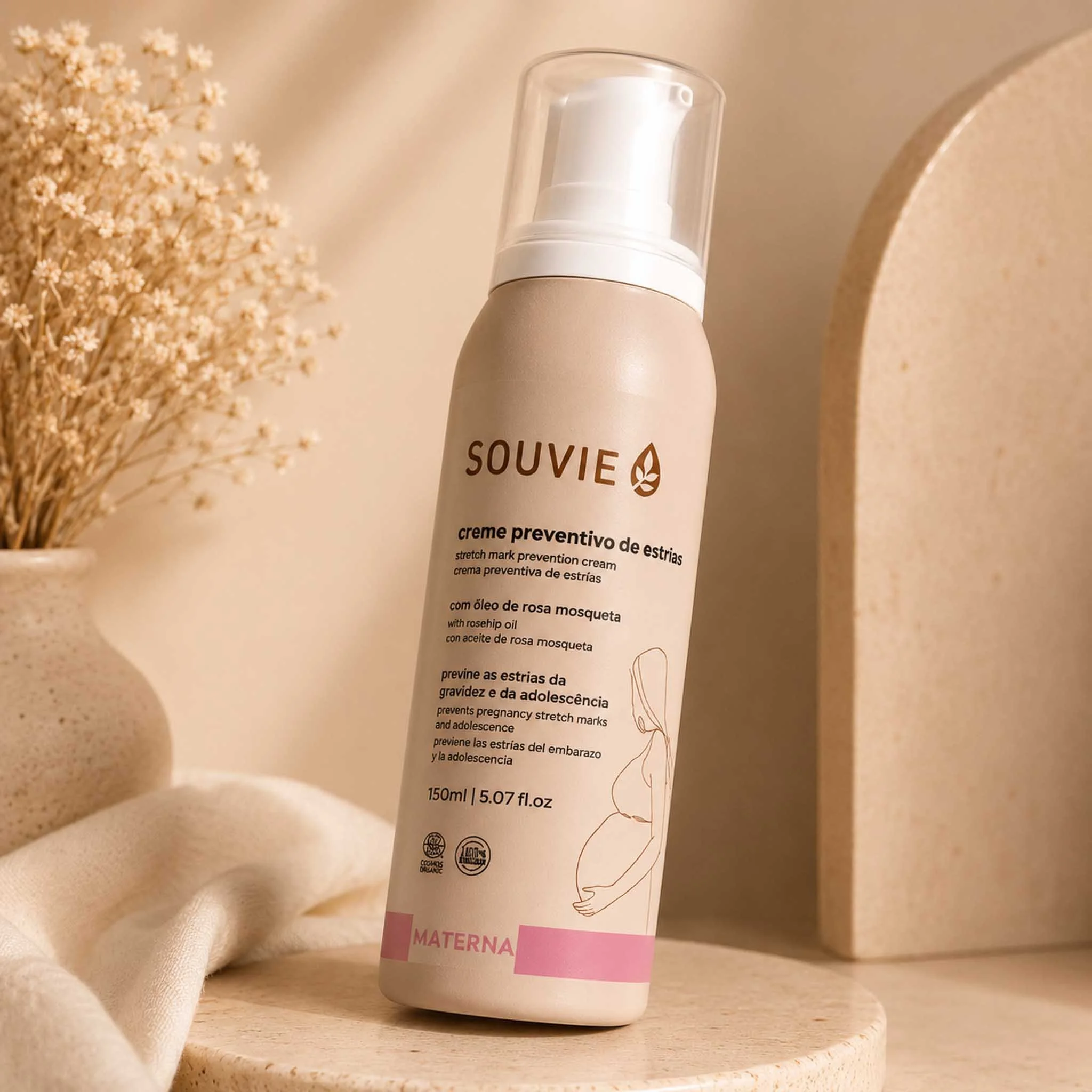 Crème Préventive Vergetures Materna | 150 ml