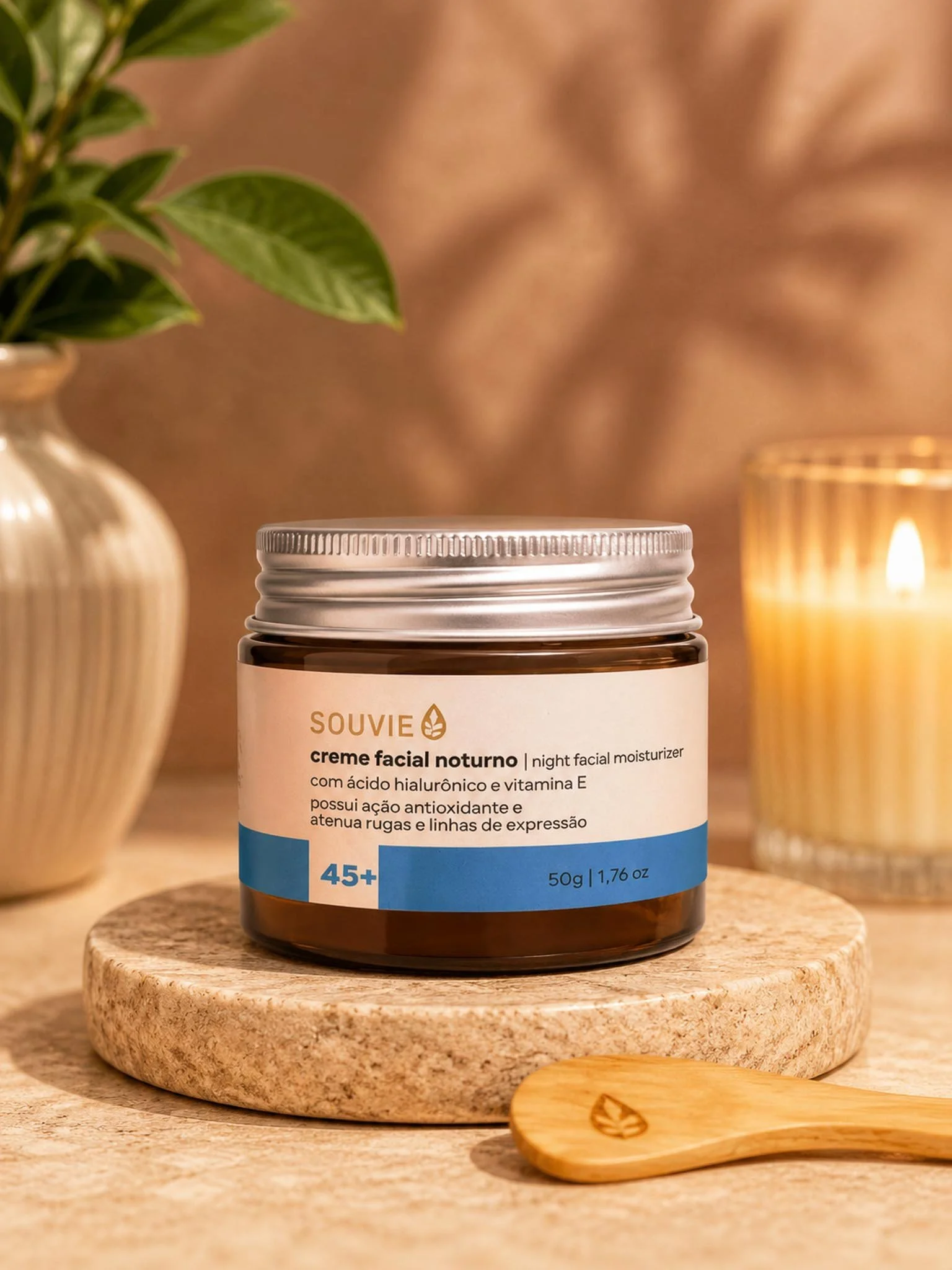 Crème Hydratante Visage Nuit 45+ | 50 g