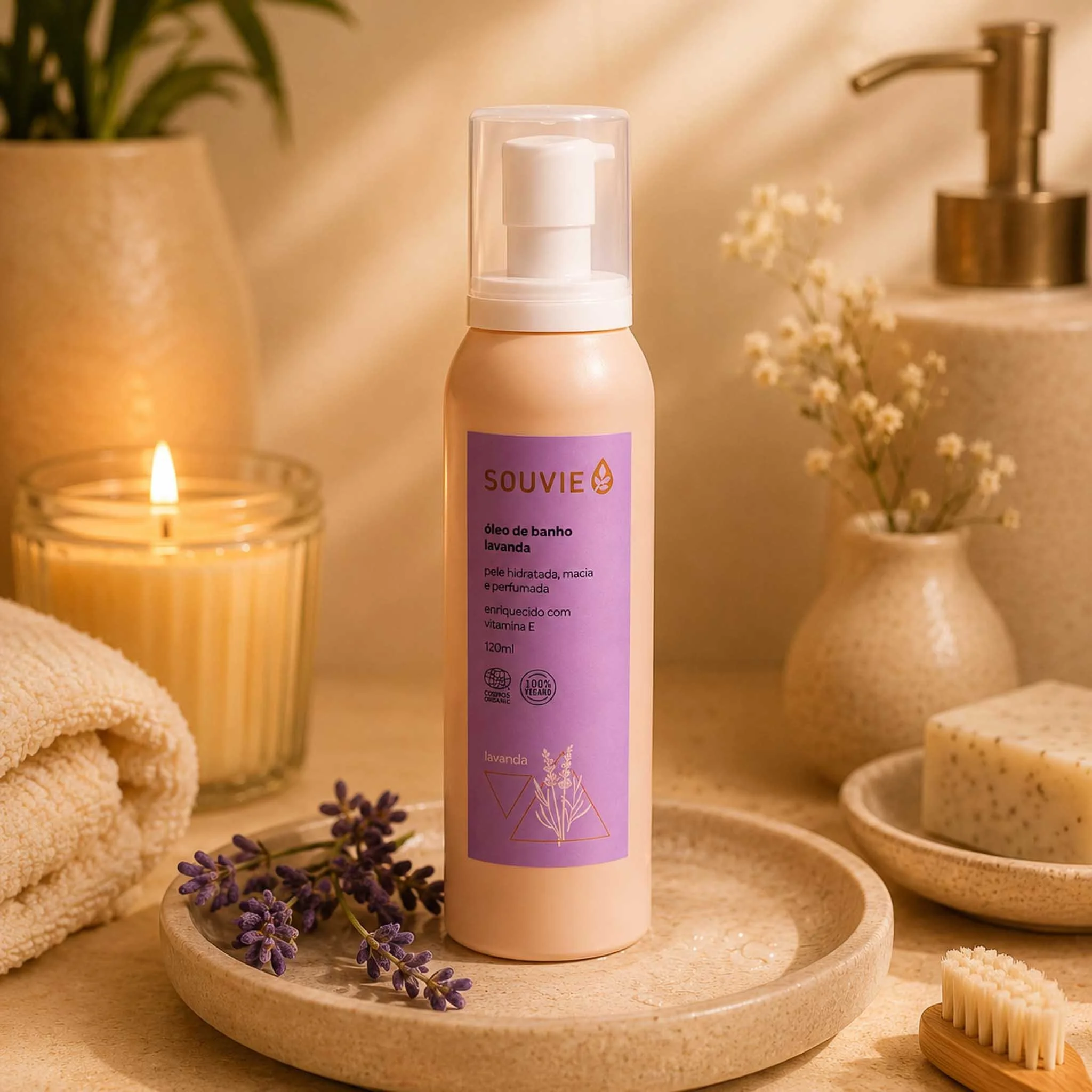 Huile Corps Émulsionnable Lavande | 120 ml