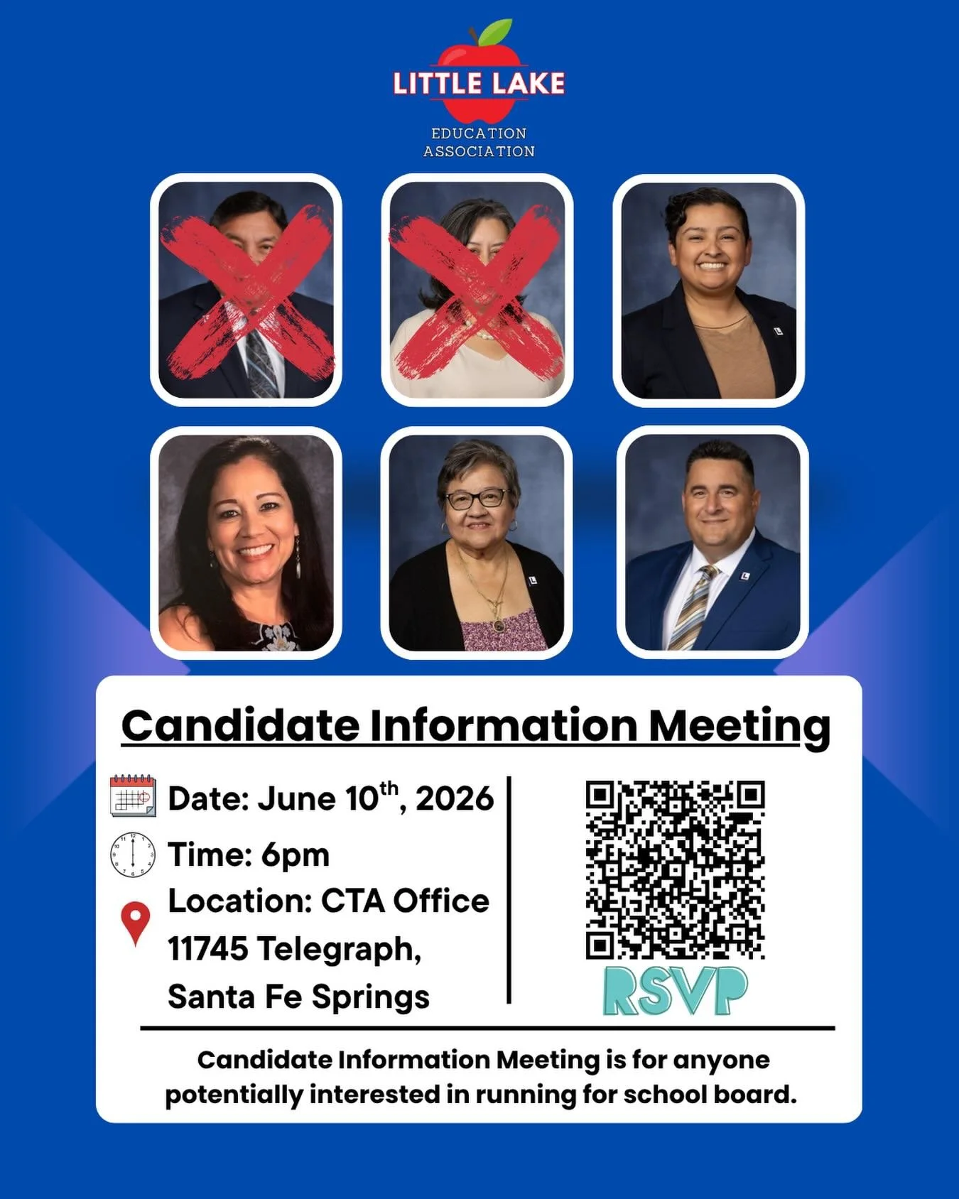 Change starts with people willing to step up for students, staff, and our community. If you&rsquo;ve ever thought about serving on the school board, this is your chance to learn more, ask questions, and get involved. Join us June 10th at 6pm. One day