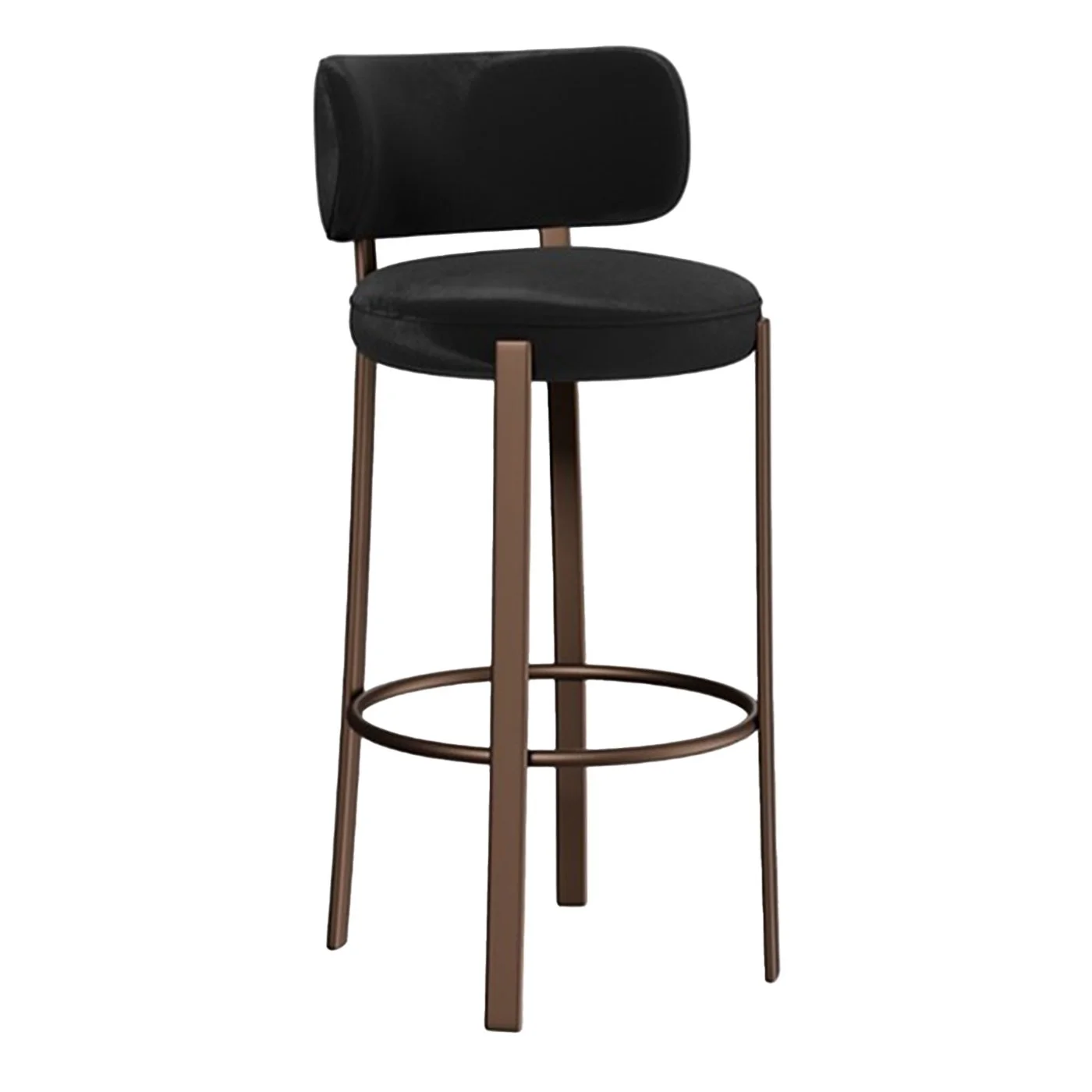 Halo Bar Stool - Black