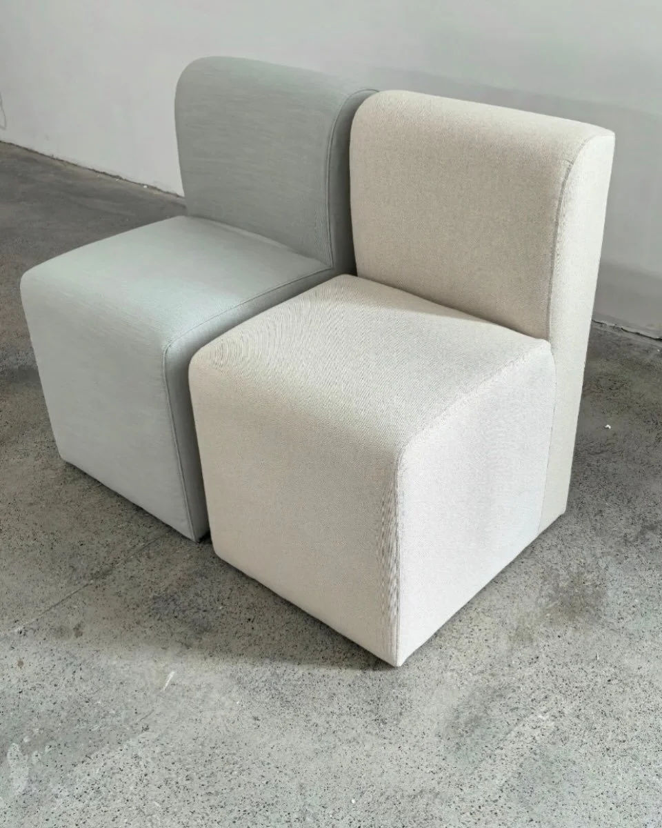 Chloe dining chairs arriving January 2027, available in Natural and Sage linen