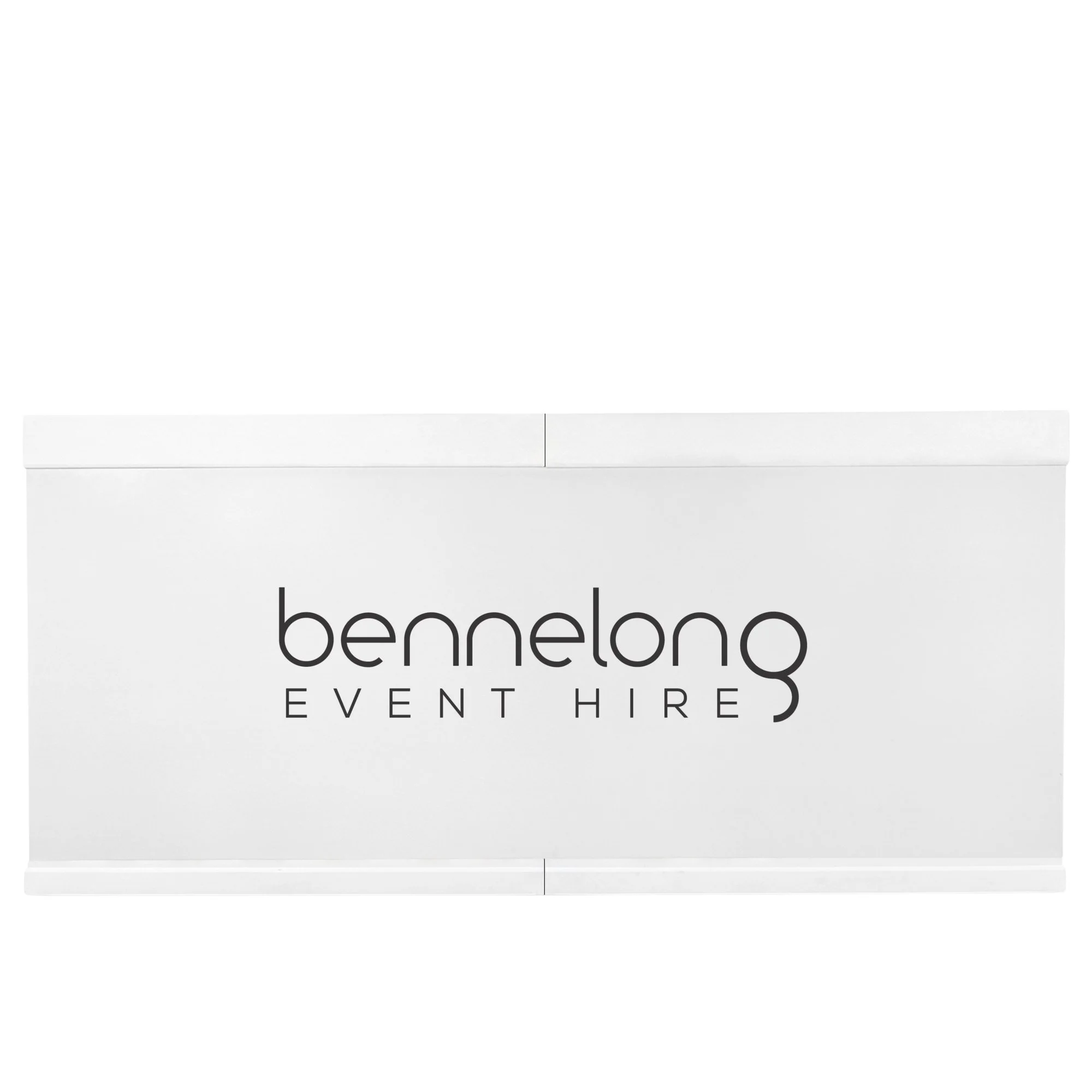 White Bar with Custom Facade