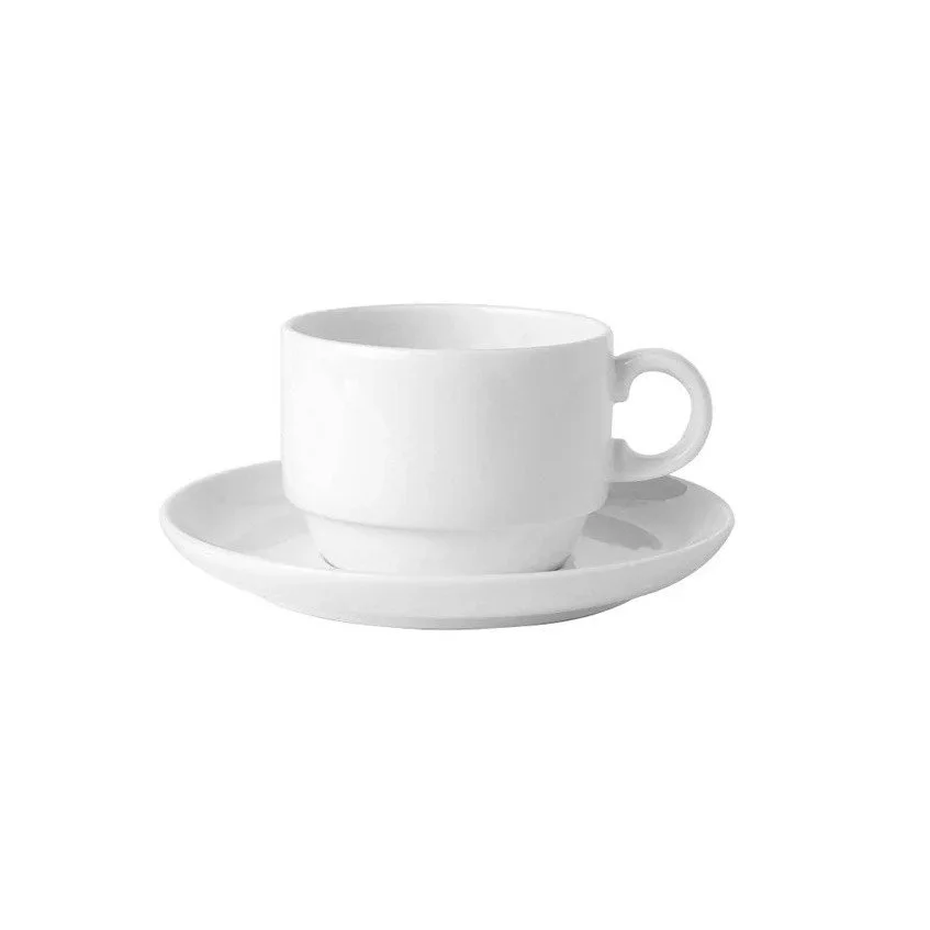 Ascot Royal Bone - Coffee/Tea Cup and Saucer