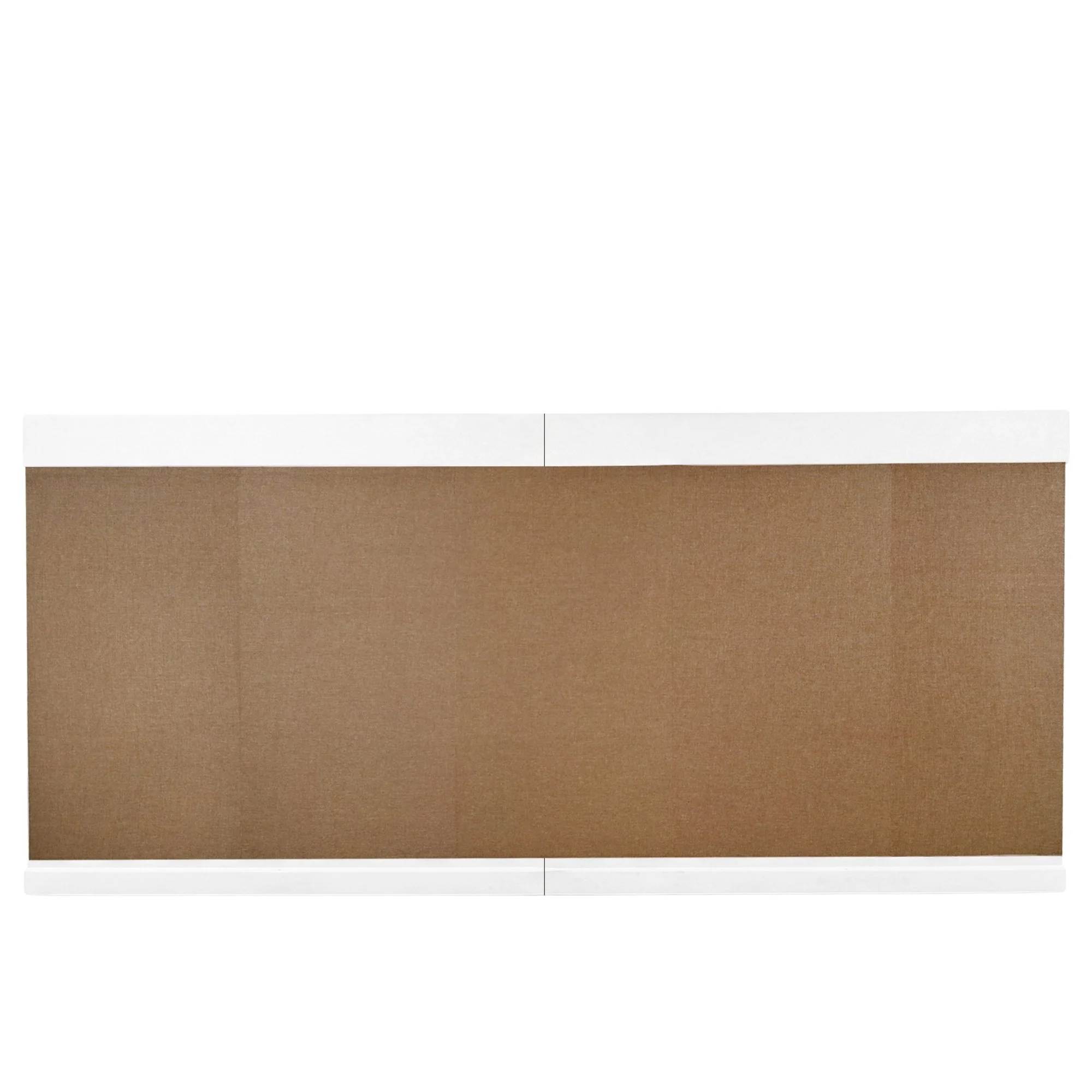 White Bar with Rattan Facade