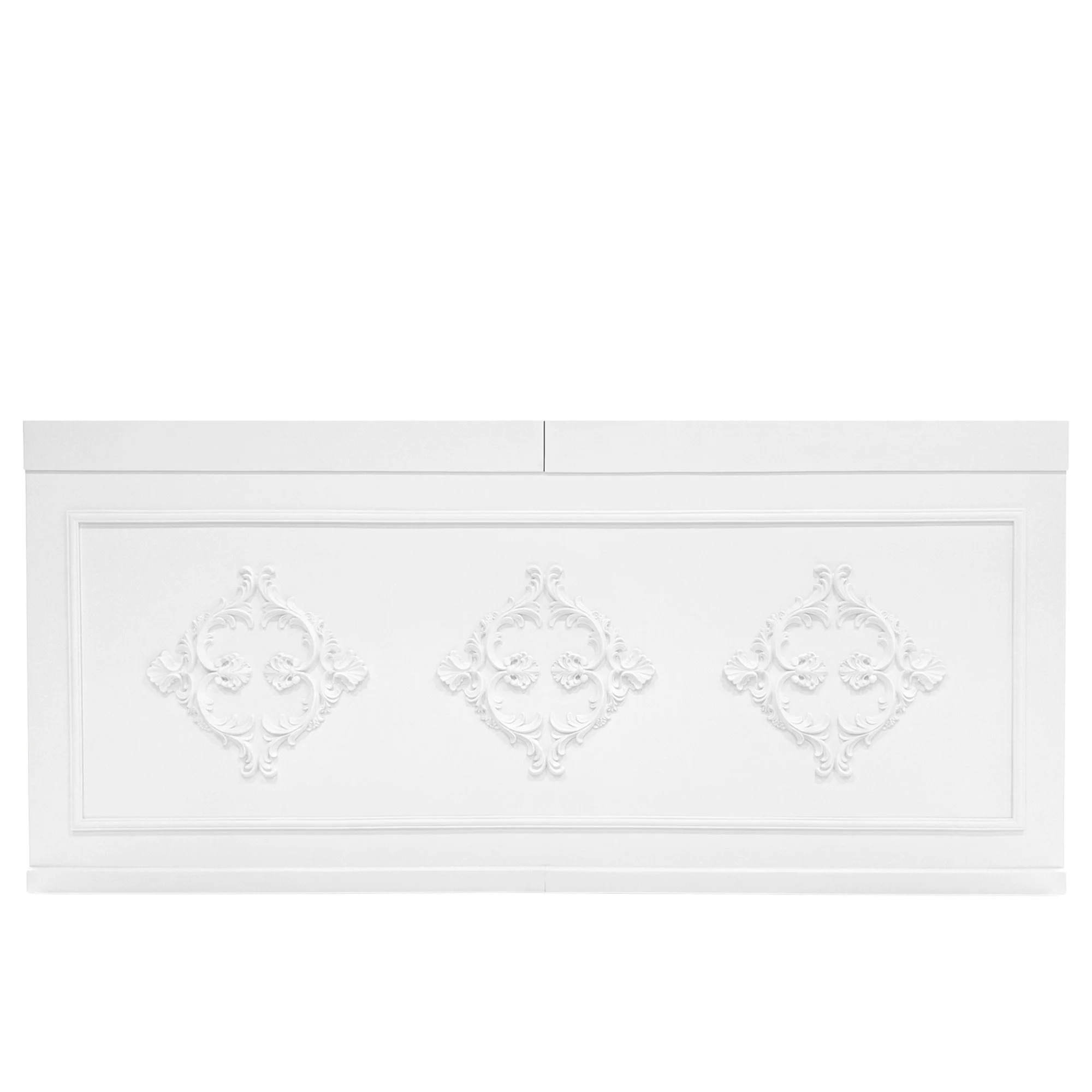 White Bar with Filigree Facade