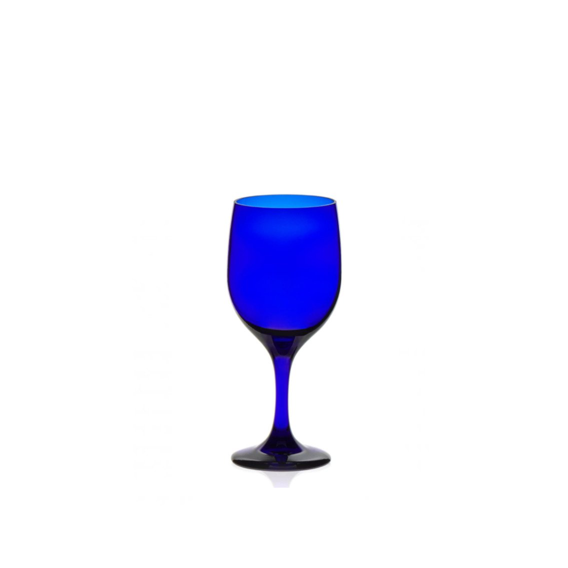 Stemmed Goblet Cobalt Blue
