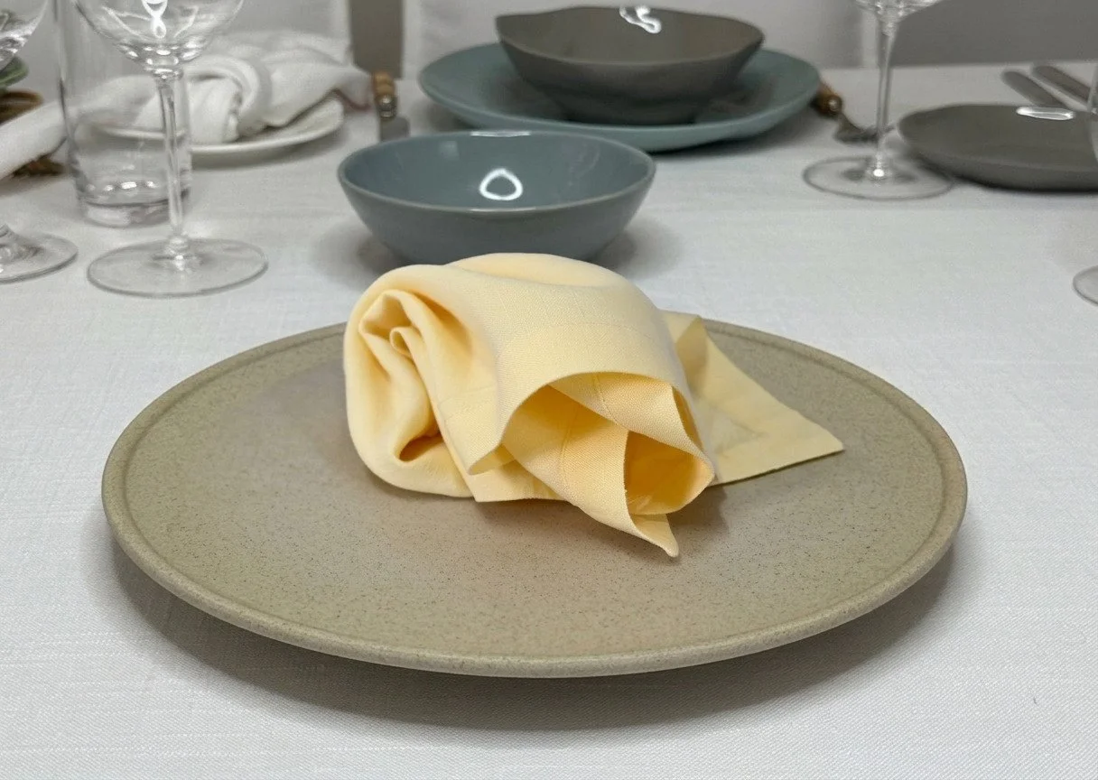 Buttercup Linen Napkin