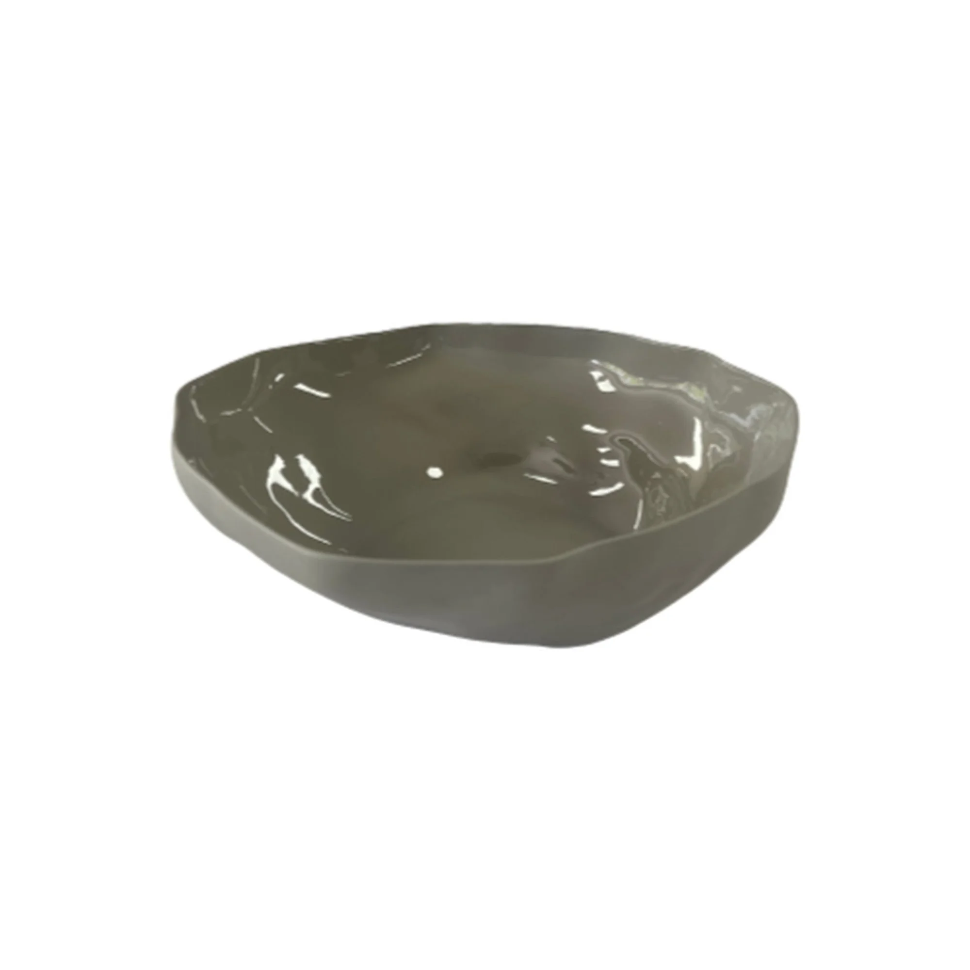 Flax - Fruit Bowl - Grey - 350mm
