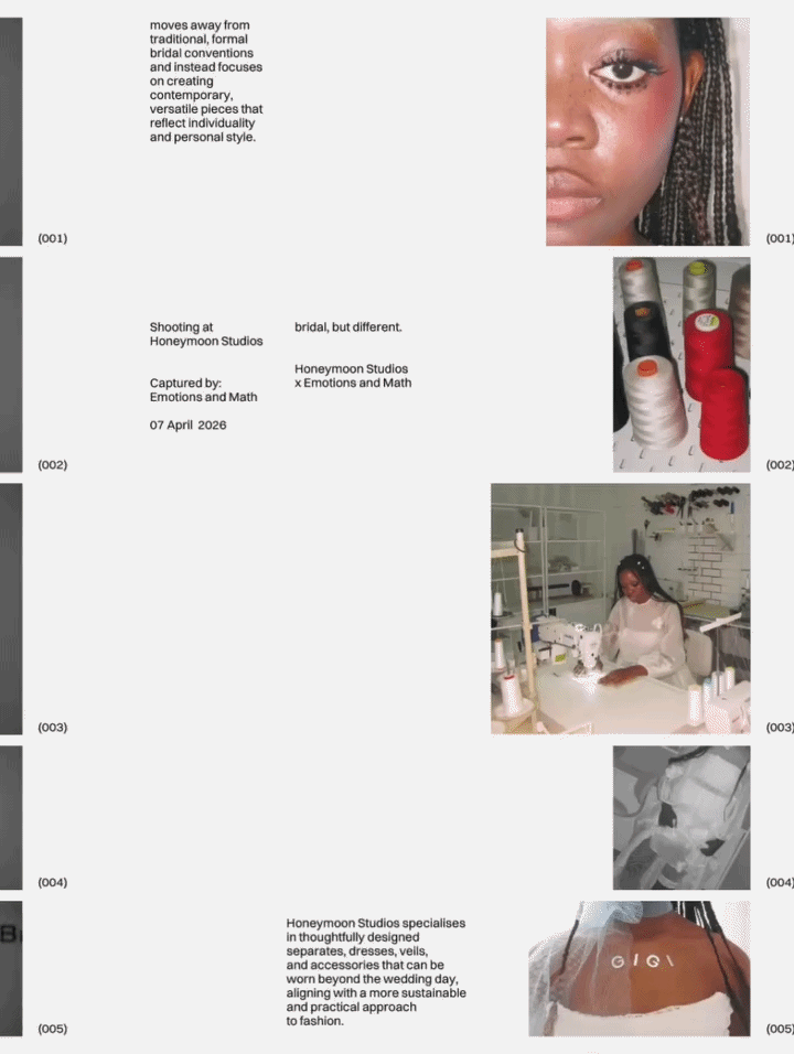 No. ① — Honeymoon Studios