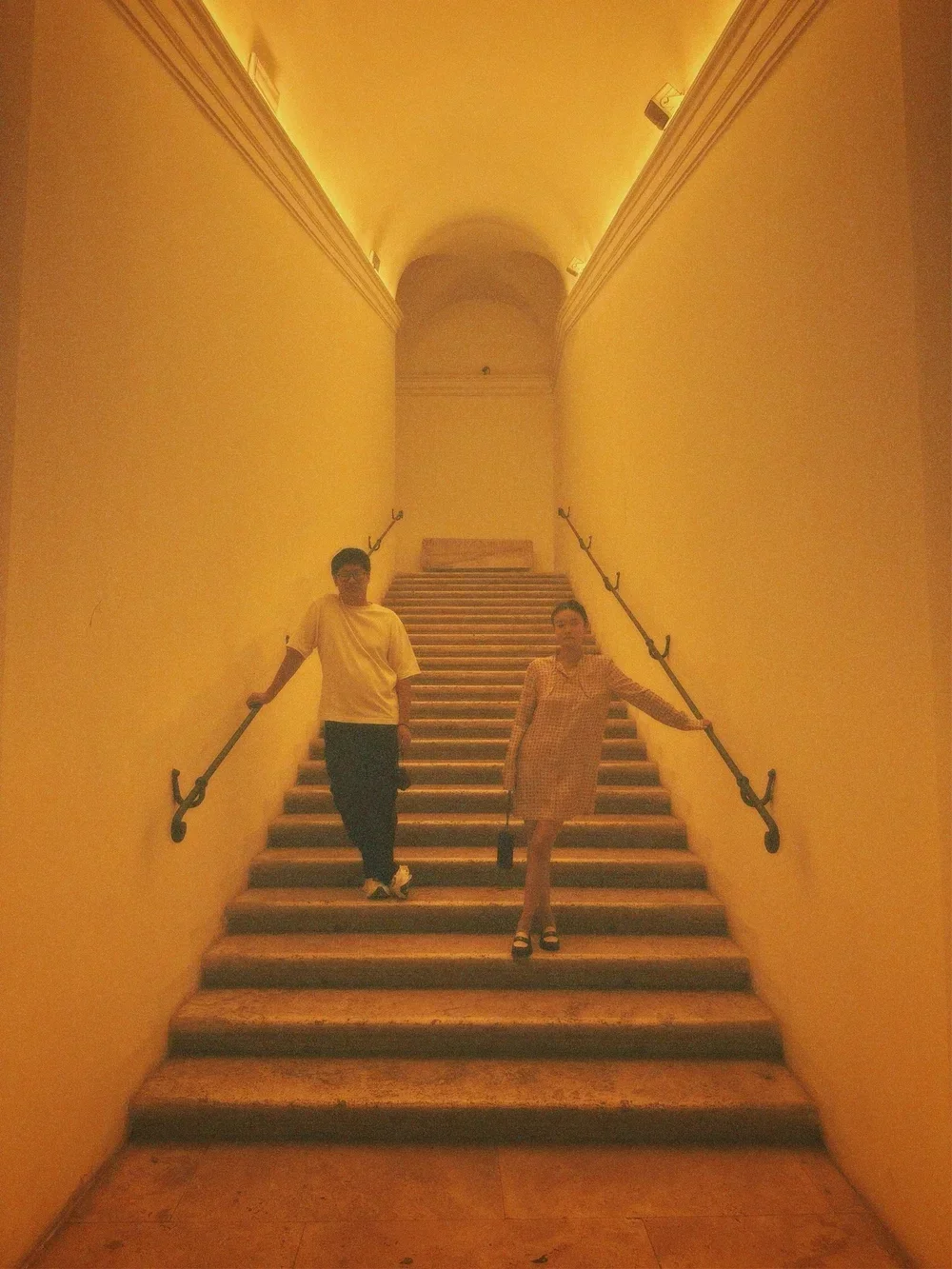 No. 16 — Zoey + Brian - Capitoline Museums shot on a phone