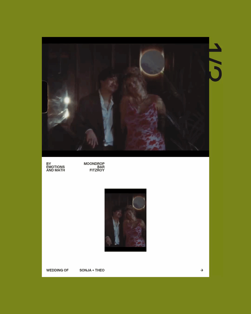 No. 17 — Sonja + Theo - Rocco’s Bologna Discoteca