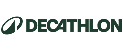 Decathlon logo with stylized 'D'