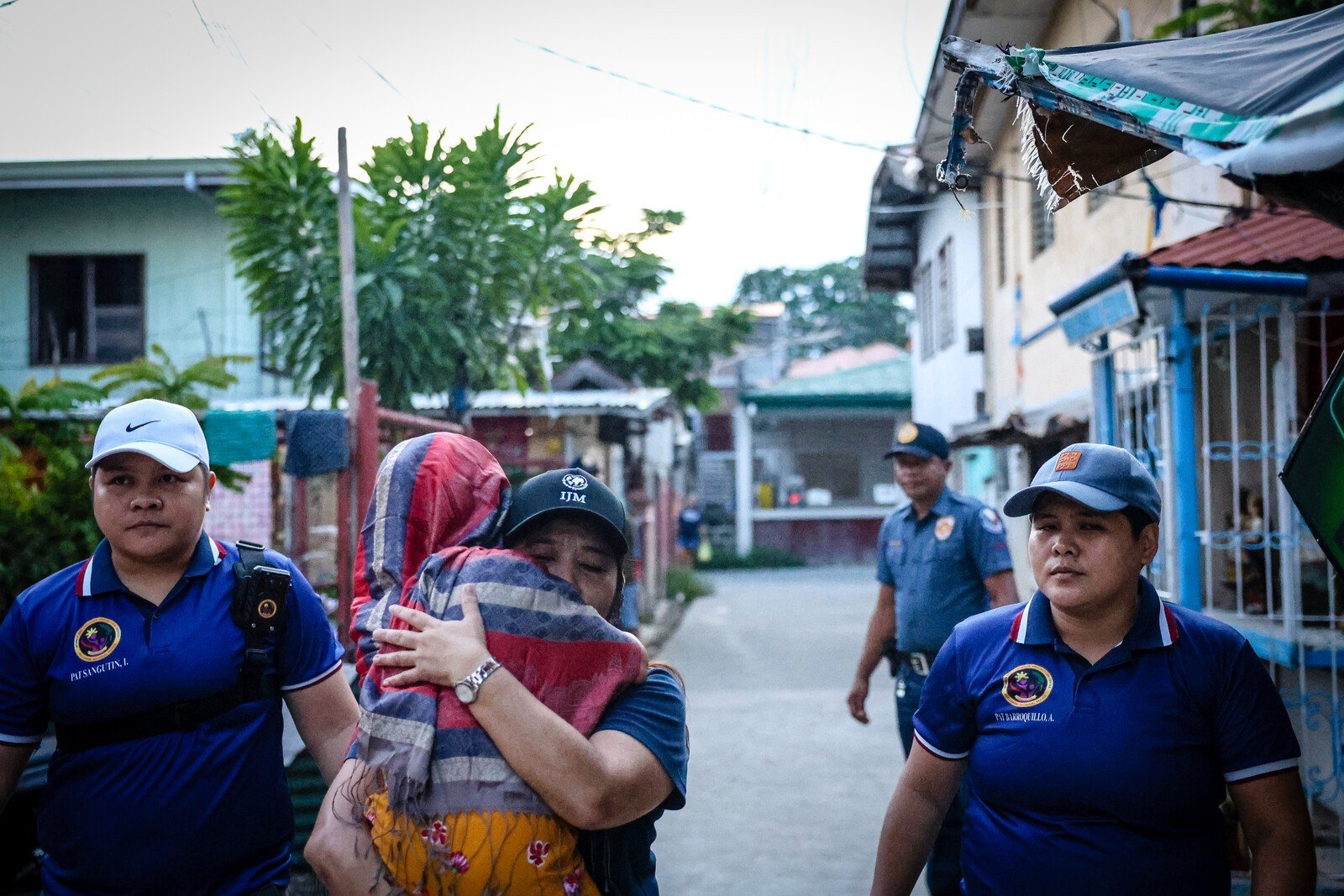 International Justice Mission rescuing a child from slavery in the Philippines