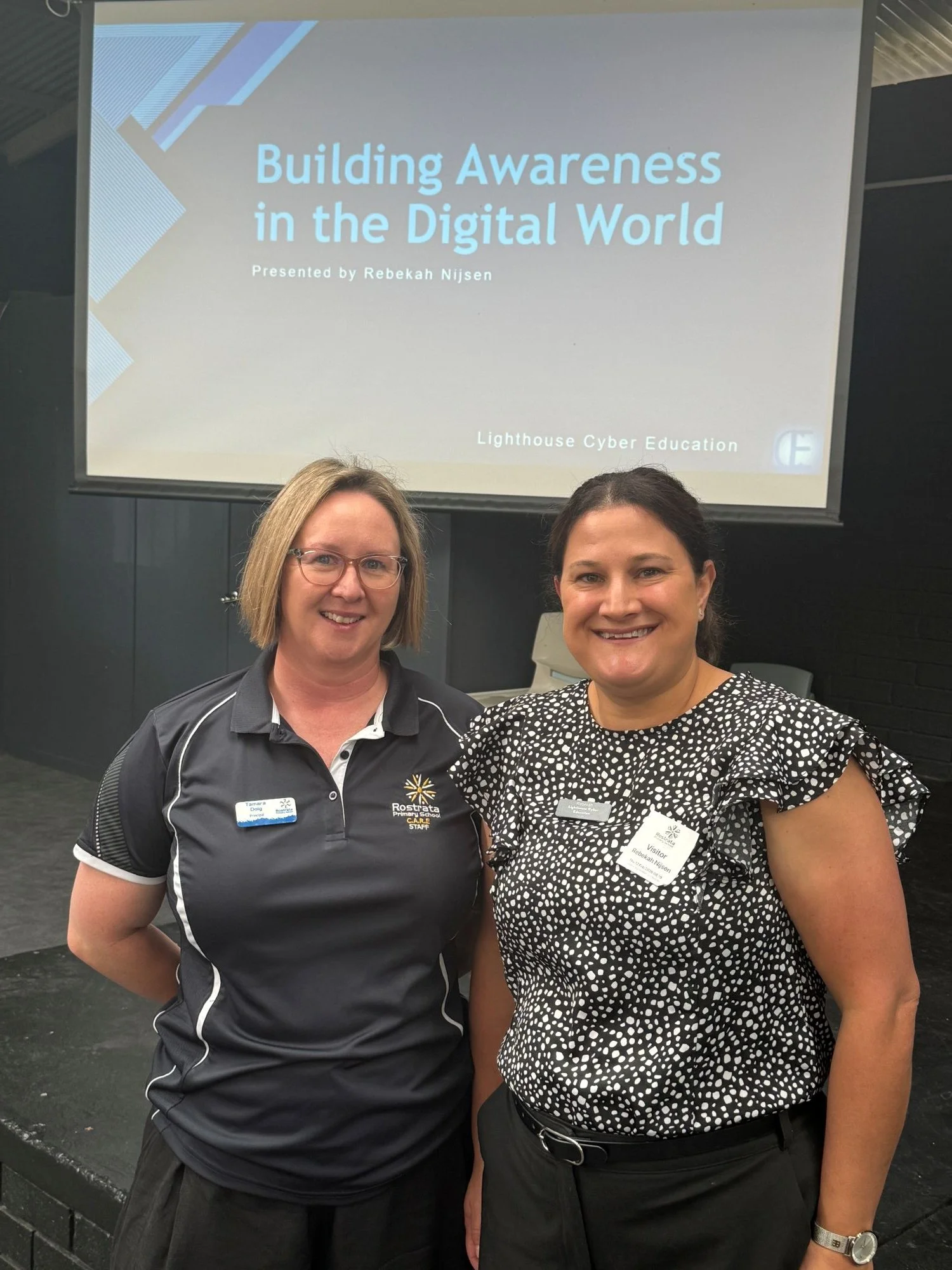 Rebekah Nijsen at a women in leadership event.