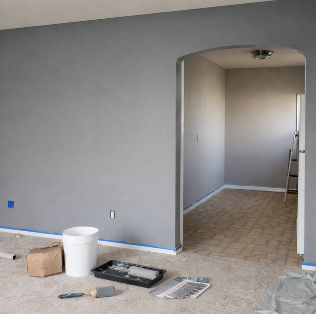 paint sheen comparison on painted wall samples