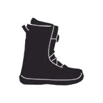 Ein Junior Snowboardboot