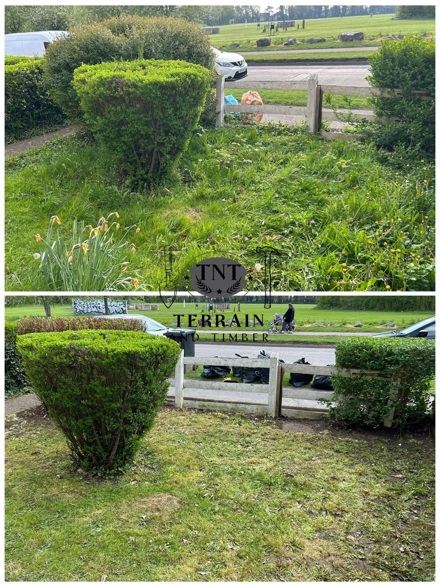 We’ve been out cutting grass, trimming back overgrown bushes, and clearing up those stubborn weeds—leaving everything looking clean, tidy, and well-kept.