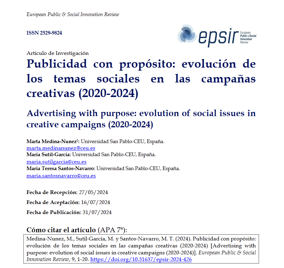 Publicidad con propósito: evolución de los temas sociales en las campañas creativas (2020-2024)