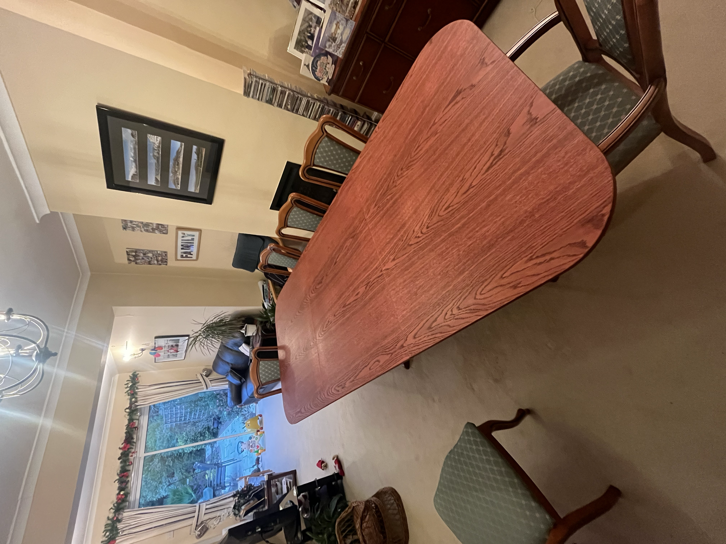 Table Top - Oak table top with Mono coat stain